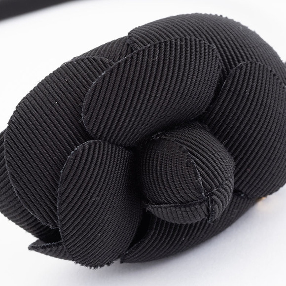 CHANEL Black Alice Band - Picture 6 of 11